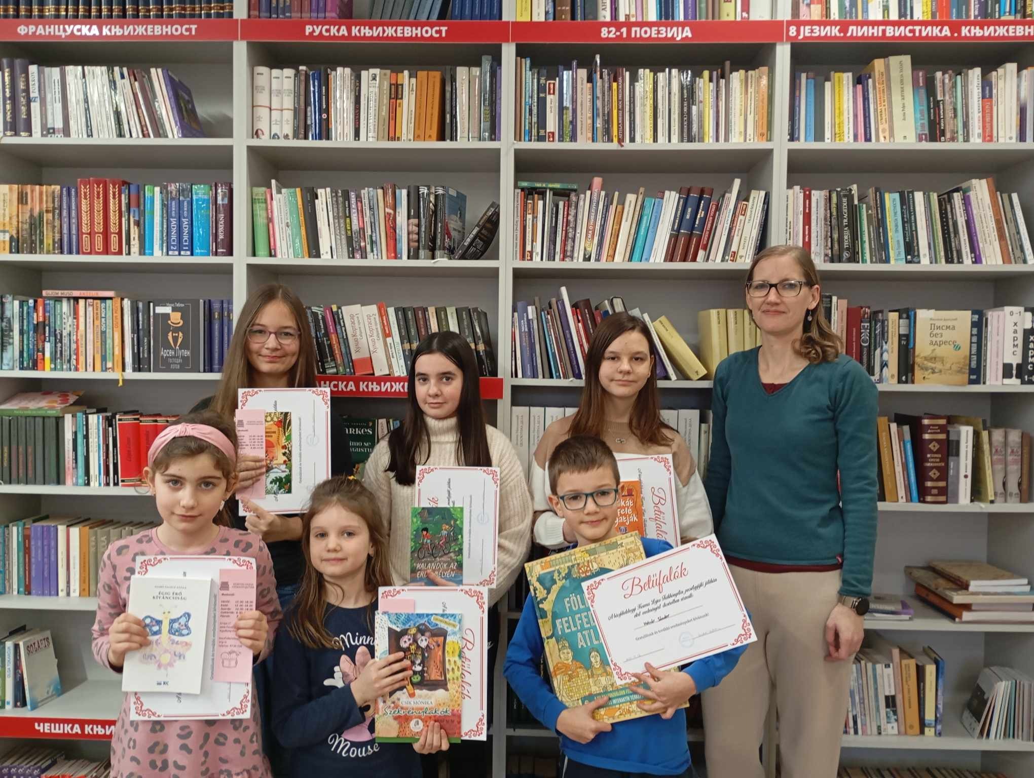 Pecsétgyűjtő játékunk díjátadása